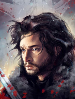 Фото Jon Snow / Джон Сноу из сериала Game Of Trones / Игра Престолов, by PolliPo