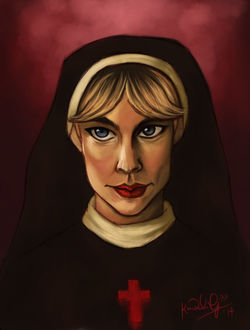 Фото Sister Mary Eunice / Сестра Мэри Юнис из сериала American Horror Story / Американская История Ужасов, by TottieWoodstock