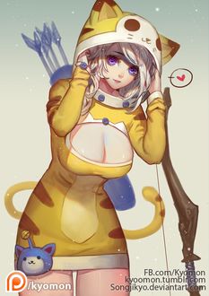 Фото Ashe / Эш из игры League of Legends / Лига Легенд, by SongJiKyo