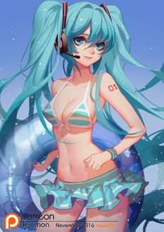 Фото Вокалоид Хацунэ Мику / Vocaloid Hatsune Miku, by SongJiKyo