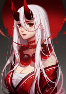Фото Белокура я девушка с рожками, by SongJiKyo