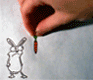 99px.ru аватар Кролик пытается достать моровку