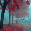 Аватар Пожалуйста уходи,аллея, осень