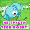 99px.ru аватар Смешарик крош, не грусти, тебя любят