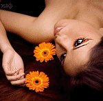 99px.ru аватар Девушка с цветочками