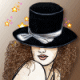 99px.ru аватар девушка в шляпе