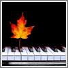 99px.ru аватар осенний вальс, пианино