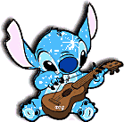 Аватар Стич с гитарой из мультика Лило и Стич