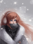 Аватар зимняя девочка