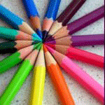 Аватар Позитивчик, Let's cover your life with drawings, цветные карандаши