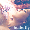 Аватар девушка,бабочка,butterfly