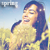Аватар Весна,девушка в поле,spring
