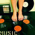 Аватар ногами на пластинках, music