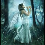 99px.ru аватар Эльф играет на флейте