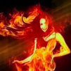 99px.ru аватар девушка в огне
