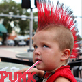 Аватар Мальчик с красным ирокезом, Punk