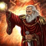 Аватар Маг с живым огнём