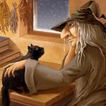 99px.ru аватар Ведьма с котом