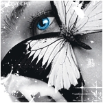 99px.ru аватар глаз с бабочкой