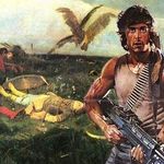 Аватар Рембо и три богатыря.