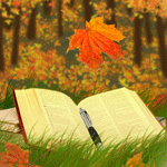 Аватар книга в осени...