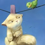 99px.ru аватар Птичка поймала кошку