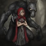 Аватар Красная шапочка и волк