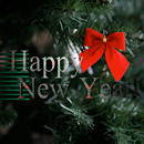 Аватар Happy New Year, красный бант