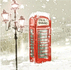 99px.ru аватар Снег. Фонарь. Телефонная будка.