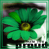 Аватар Зелёный цветок (Make you proud)