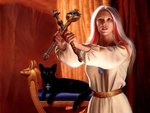 Аватар Колдунья с котом