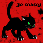 Аватар злой кот (Go away)