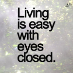 Аватар living is easy with eyes closed