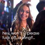 Аватар hey wont u please fuck of darling??