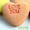 Аватар сердечко (love you)