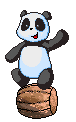 99px.ru аватар панда на бочке