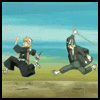 Аватар Урахара воспитывает Ичиго xD (Bleach)