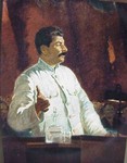 99px.ru аватар И. В. Сталин на ХVI съезде партии. 1935г