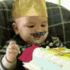 99px.ru аватар Малышня жадно поглощает торт