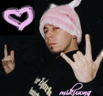 99px.ru аватар Майк Шинода в розовой шапке