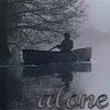 Аватар Мужчина на лодке (alone)