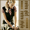 Аватар retro girl - retro style