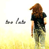 Аватар too late (поздно)