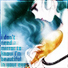 99px.ru аватар I don't need mirror to know. I'm beatiful in your eyes