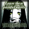 Аватар leave these painful words unspoken