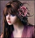 99px.ru аватар Девушка с цветком в причёске