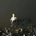 99px.ru аватар Гомер в воде