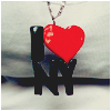 99px.ru аватар I love New-York кулончик