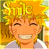 Аватар Наруто.Smile no matter what