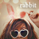 Аватар девушка в очках и с ушками - rabbit